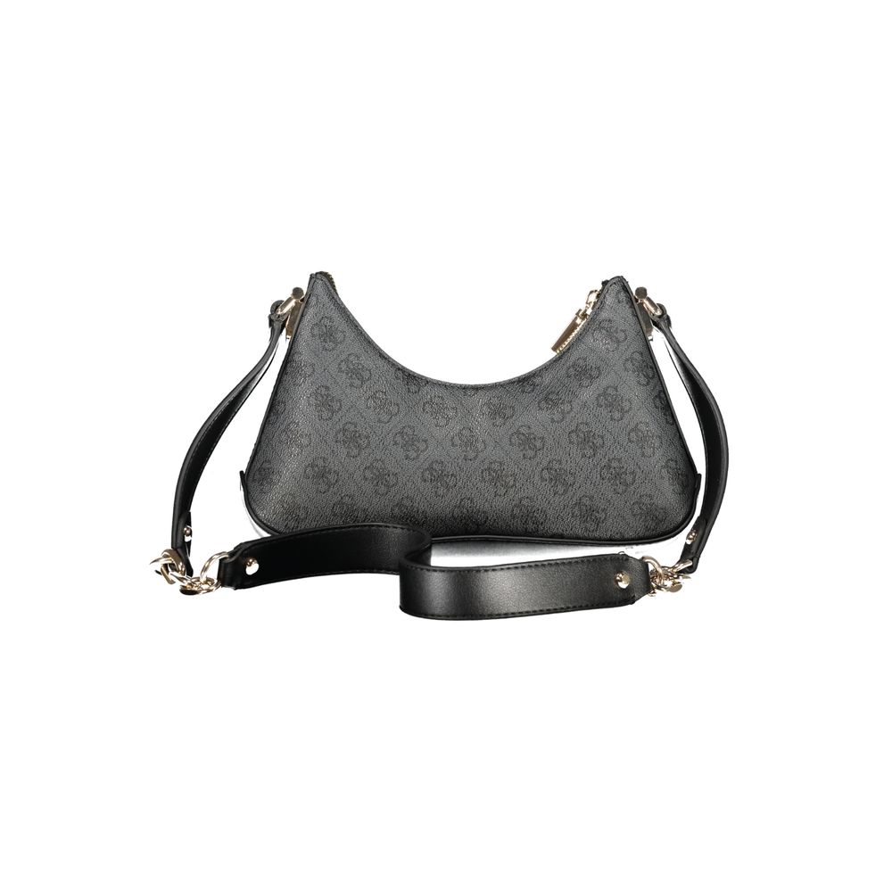 Guess Jeans Nero Poliuretano Women Shoulder Bag | Regal Royce