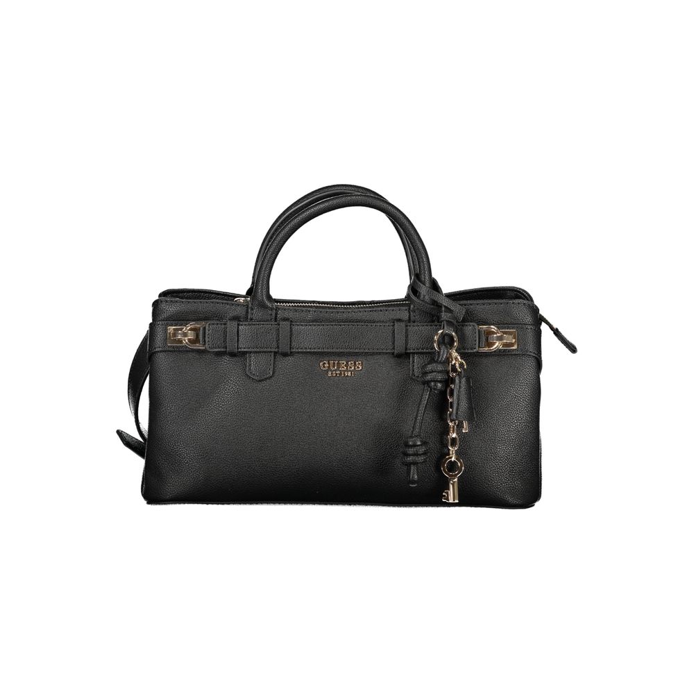Guess Jeans Nero Poliuretano Women Handbag | Regal Royce