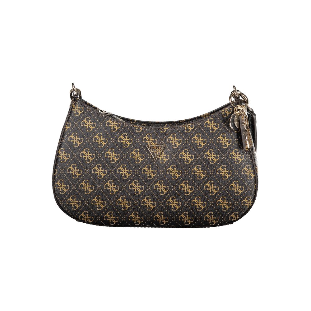 Guess Jeans Brown Polyethylene Handbag