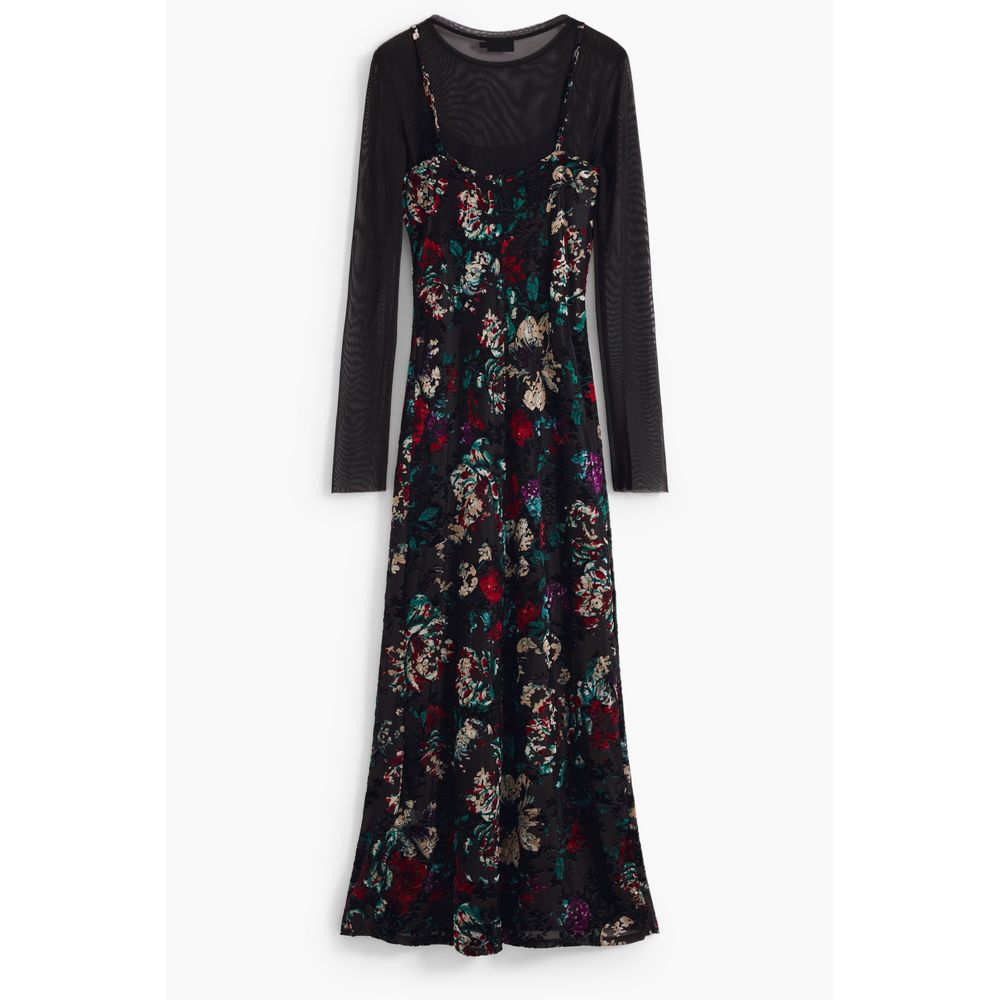 Desigual Black Polyester Women's Dress | Regal Royce