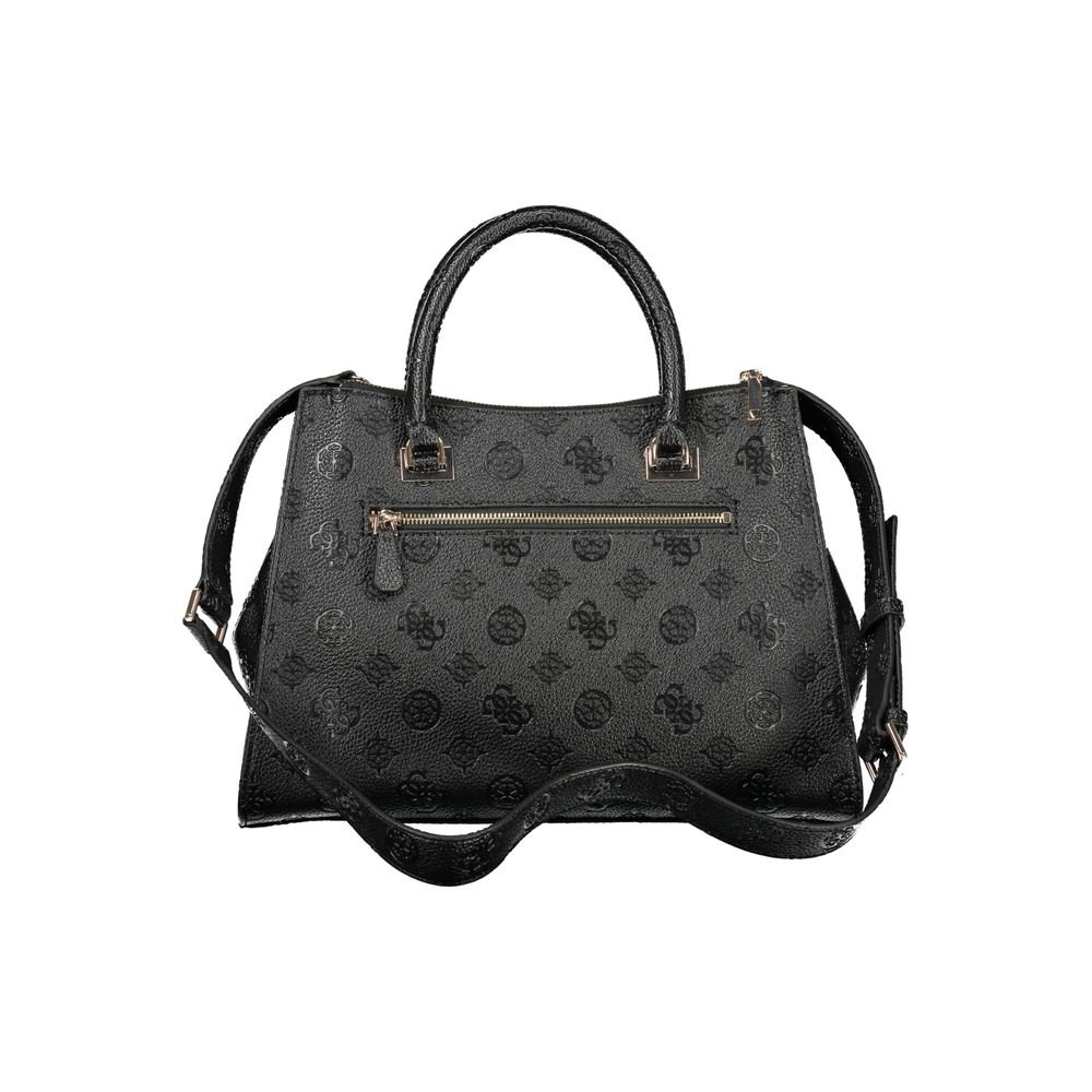 Guess Jeans Nero Poliuretano Woman Handbag | Regal Royce