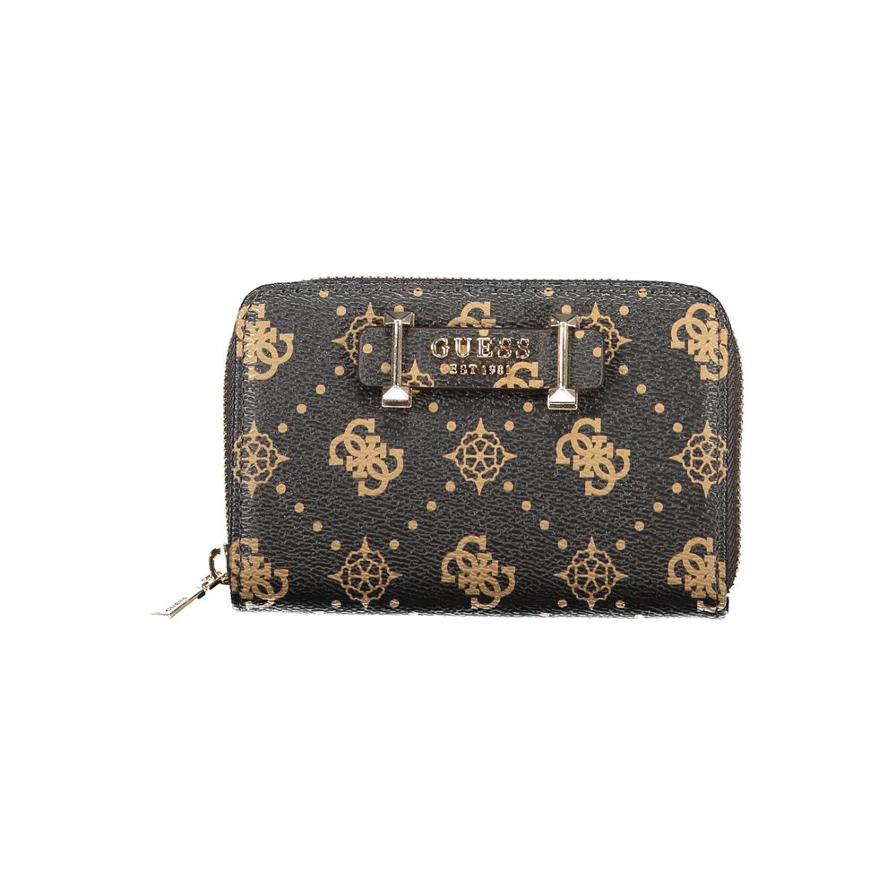 Guess Jeans Marrone Poliuretano Women Wallet | Regal Royce