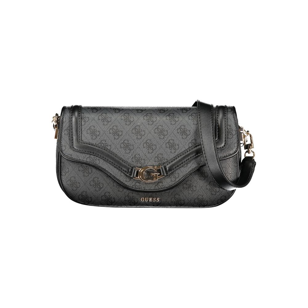 Guess Jeans Nero Poliuretano Women Handbag | Regal Royce