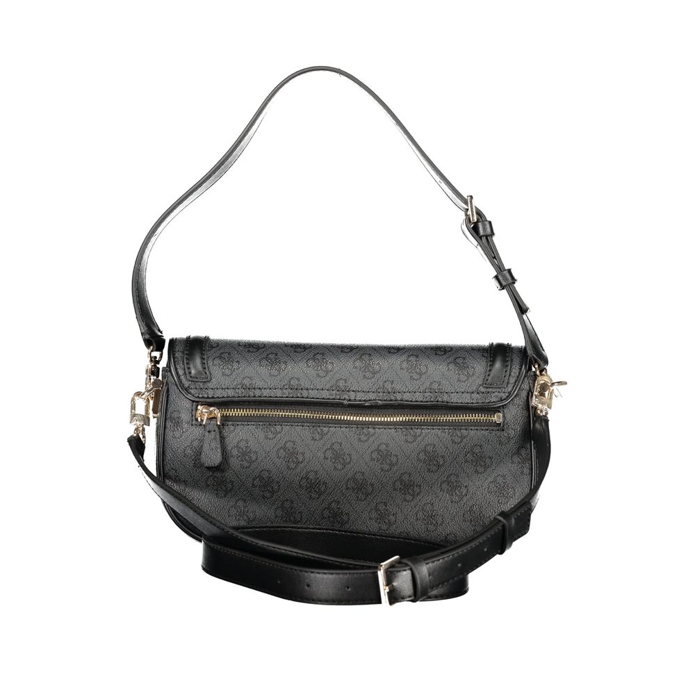 Guess Jeans Nero Poliuretano Women Handbag | Regal Royce