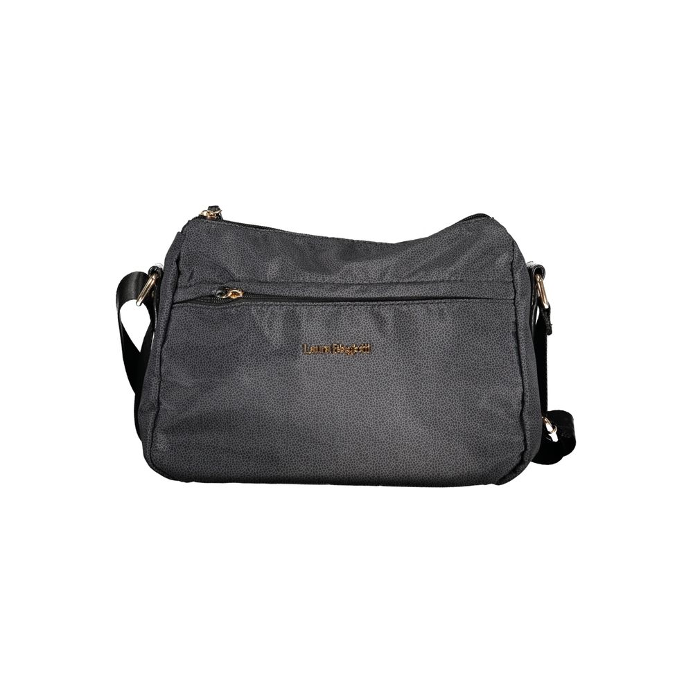Laura Biagiotti Black Polyester Women Handbag | Regal Royce