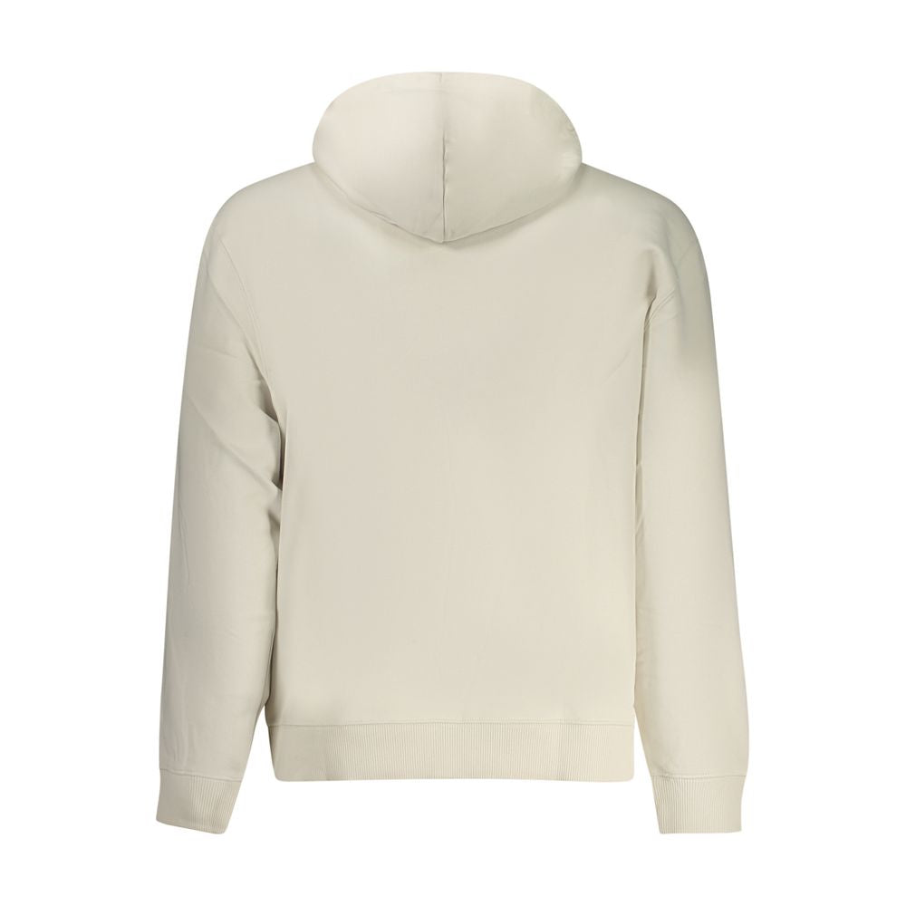 Calvin Klein Beige Cotton Men's Hoodie | Regal Royce