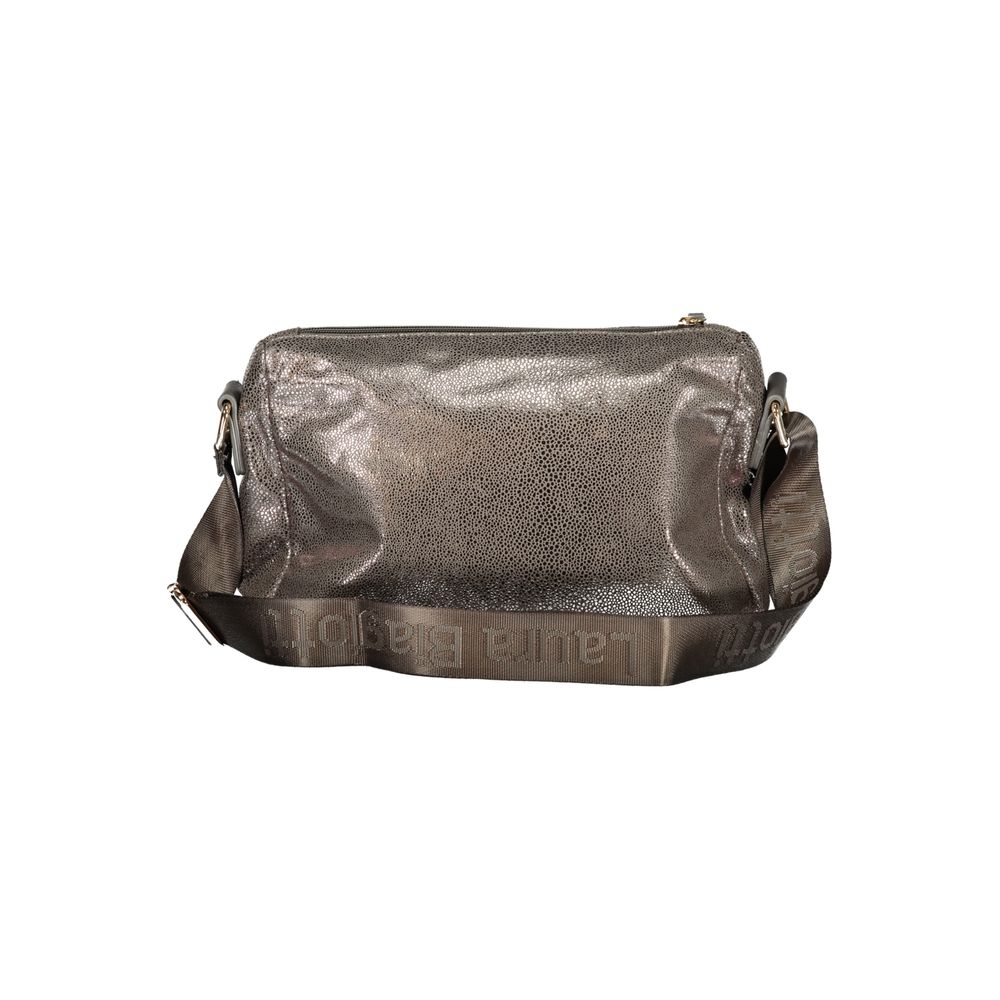 Laura Biagiotti Gray Polyester Women Handbag | Regal Royce