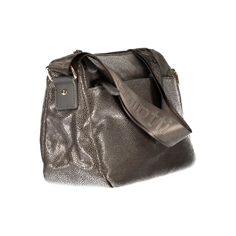 Laura Biagiotti Gray Polyester Women Handbag | Regal Royce