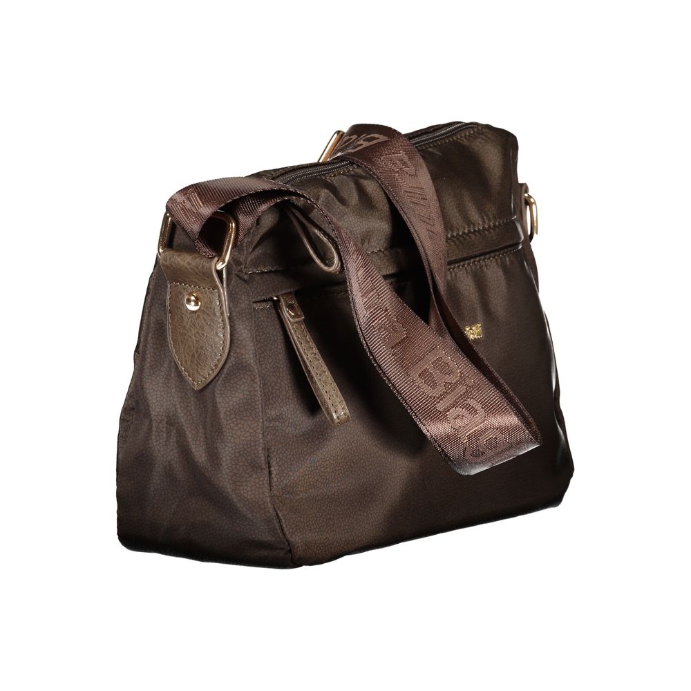 Laura Biagiotti Marrone Polyester Women Handbag | Regal Royce