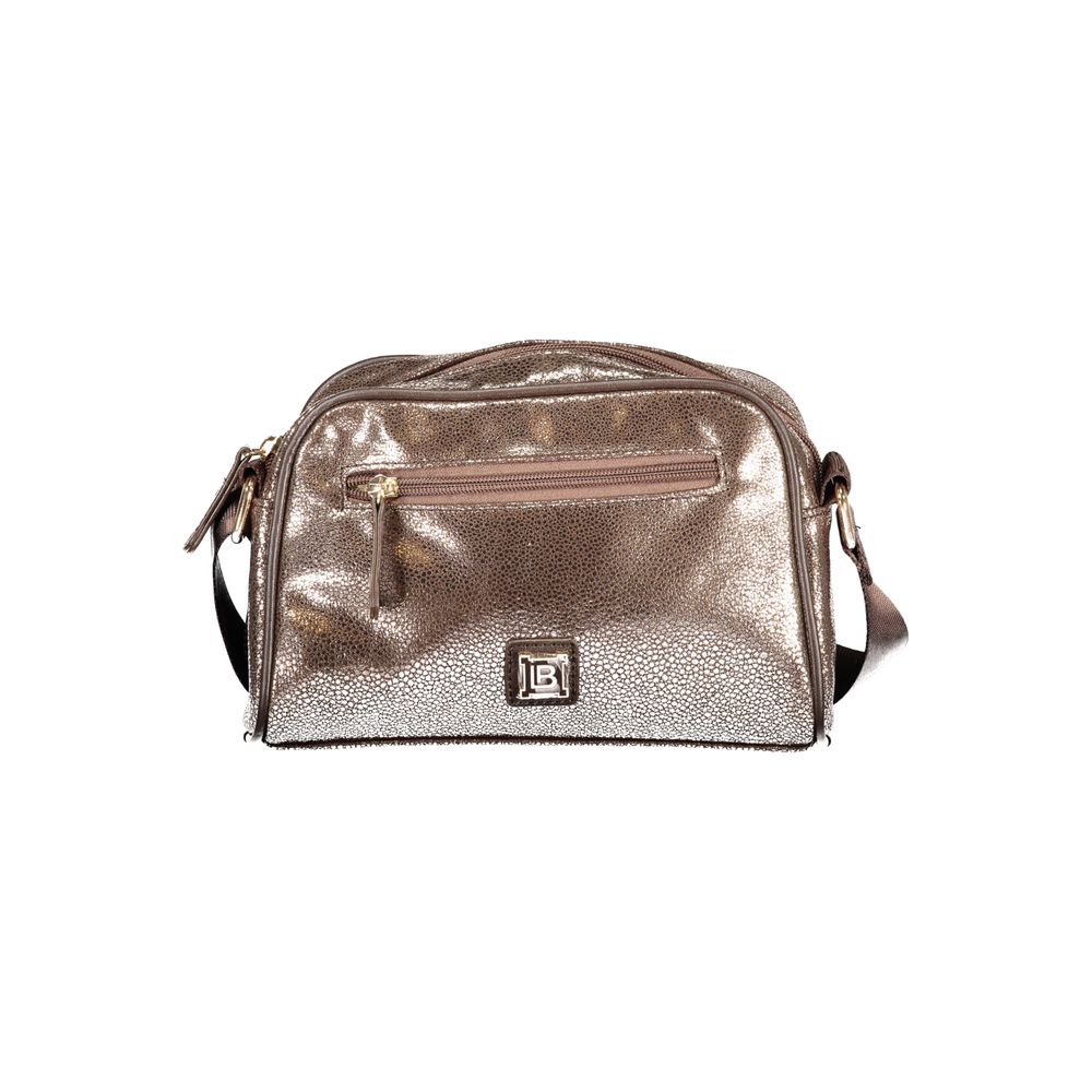 Laura Biagiotti Bronzo Polyester Women Handbag | Regal Royce