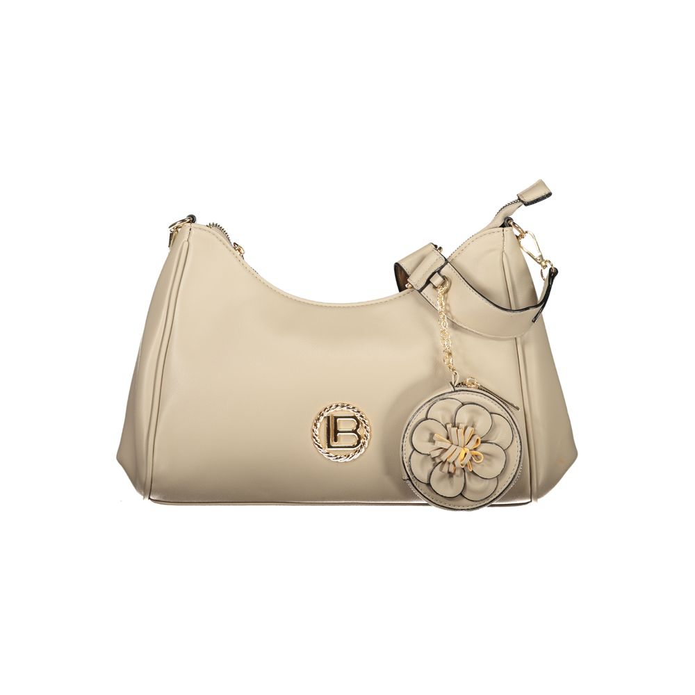 Laura Biagiotti Beige PVC Women Handbag | Regal Royce