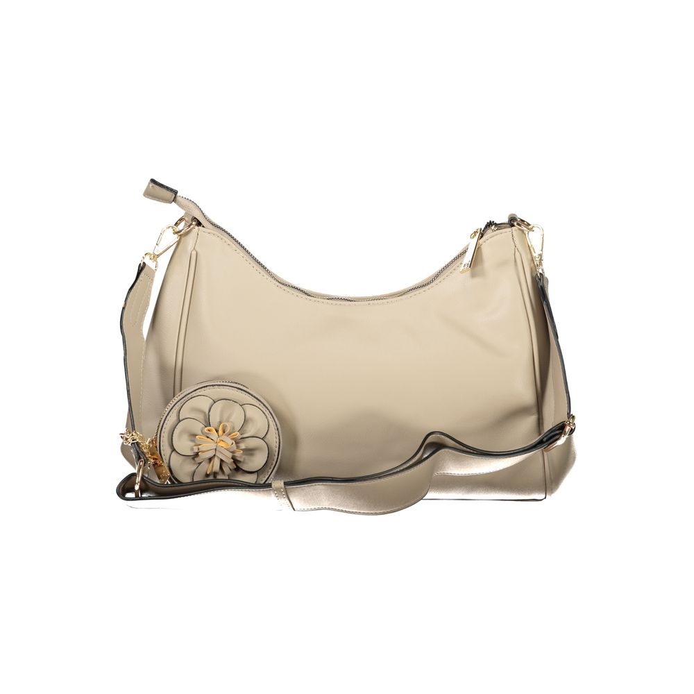 Laura Biagiotti Beige PVC Women Handbag | Regal Royce