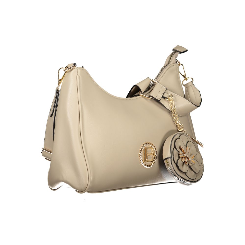 Laura Biagiotti Beige PVC Women Handbag