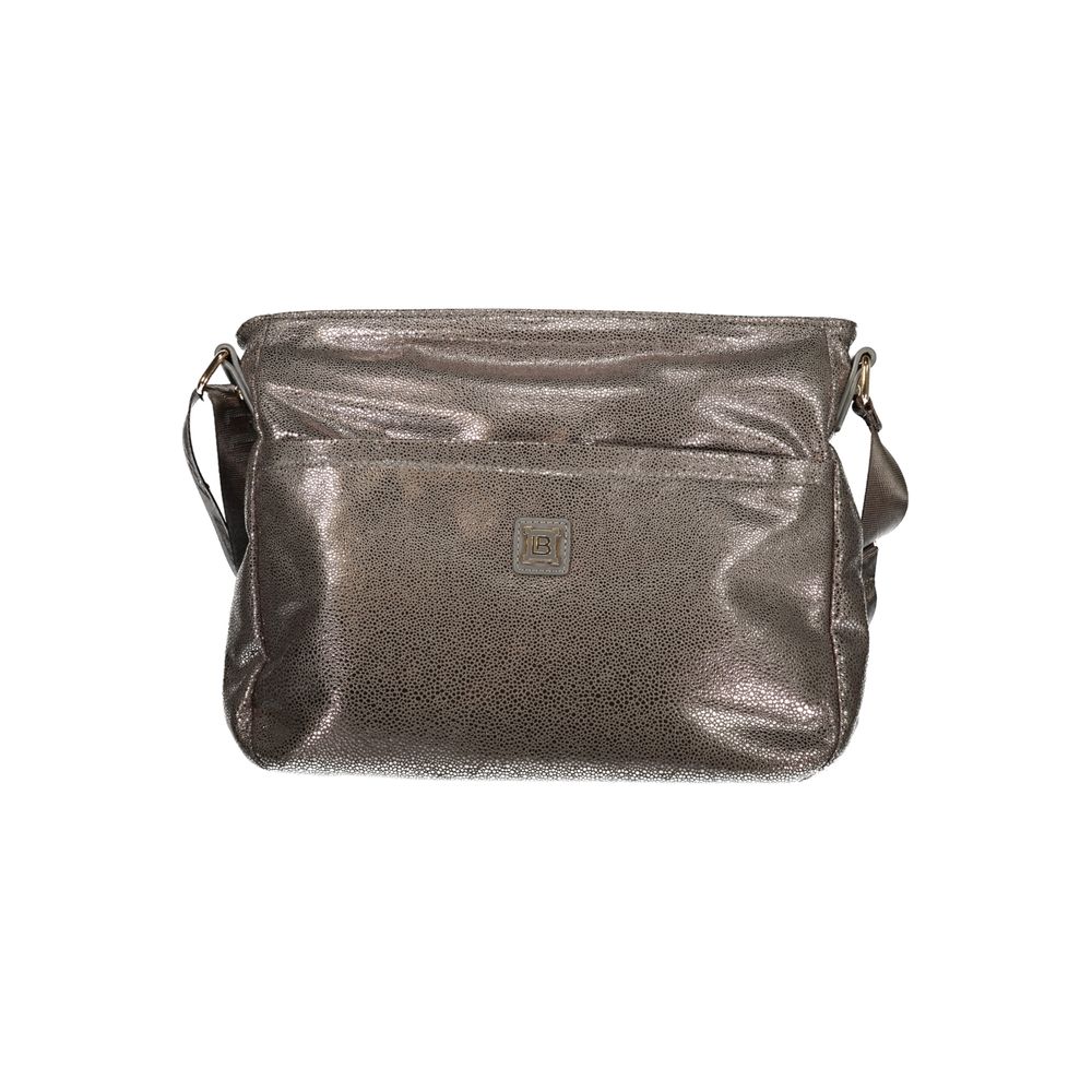 Laura Biagiotti Grigio Polyester Woman Handbag | Regal Royce