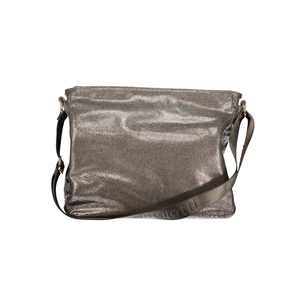 Laura Biagiotti Gray Polyester Women Handbag