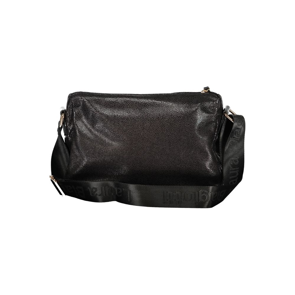 Laura Biagiotti Black Polyester Women's Handbag | Regal Royce