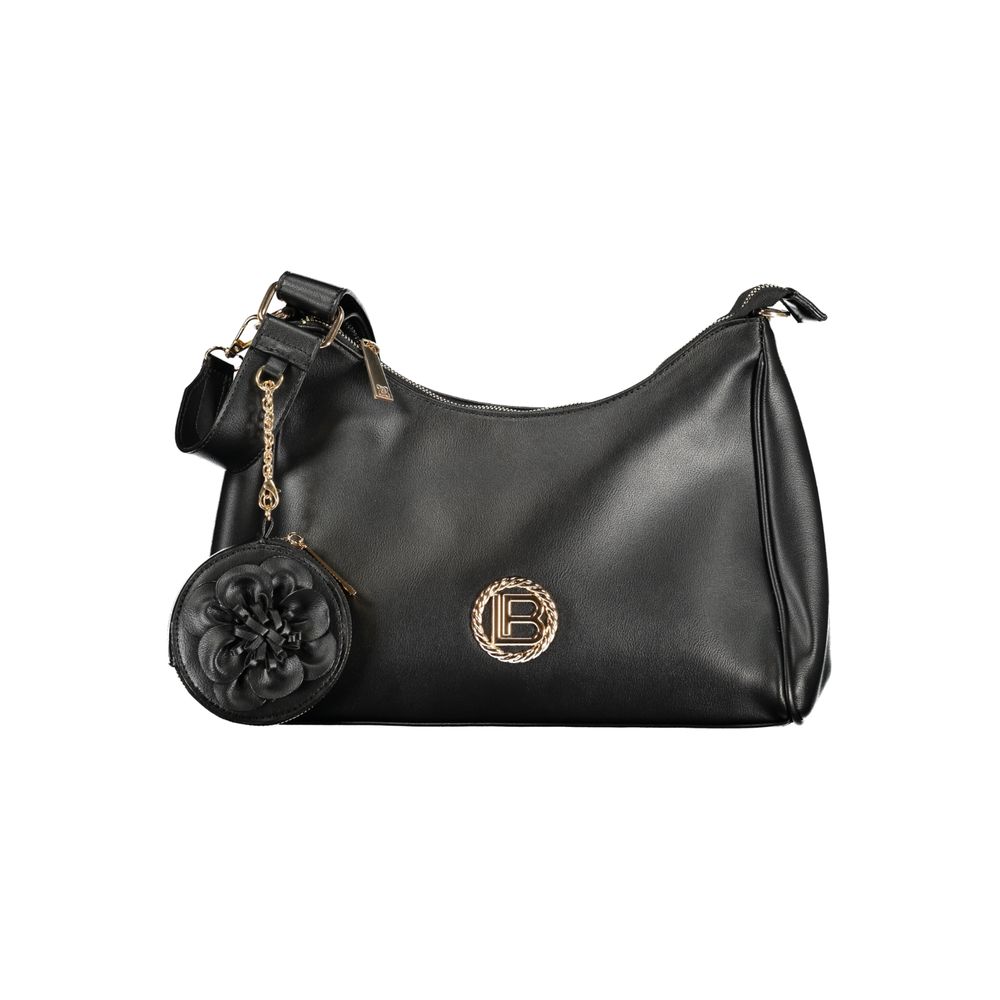Laura Biagiotti Nero PVC Women Handbag | Regal Royce