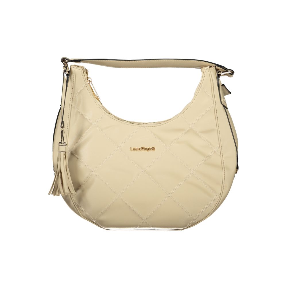 Laura Biagiotti Beige PVC Women's Handbag | Regal Royce
