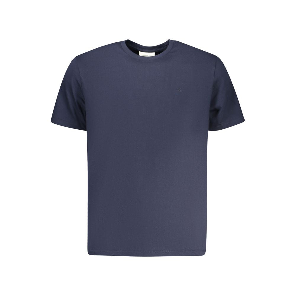 Calvin Klein Blue Cotton Men's T-Shirt | Regal Royce