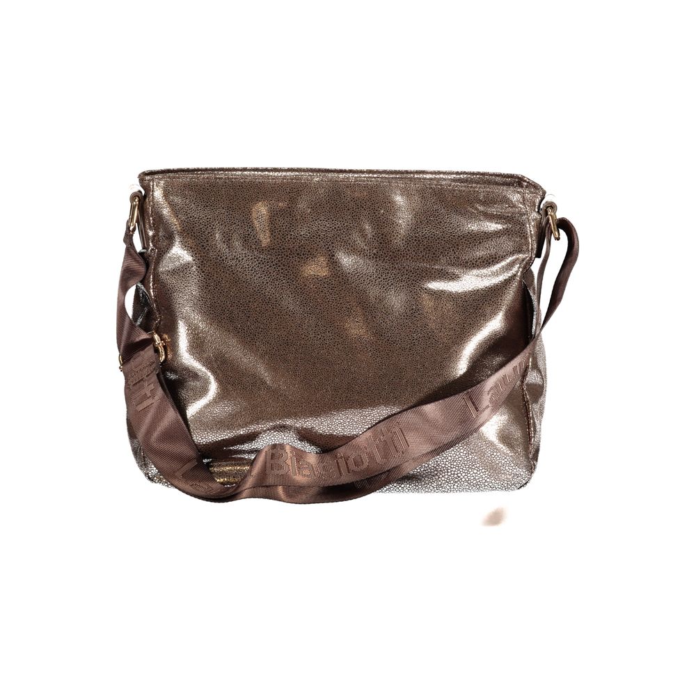 Laura Biagiotti Bronzo Polyester Women Handbag | Regal Royce