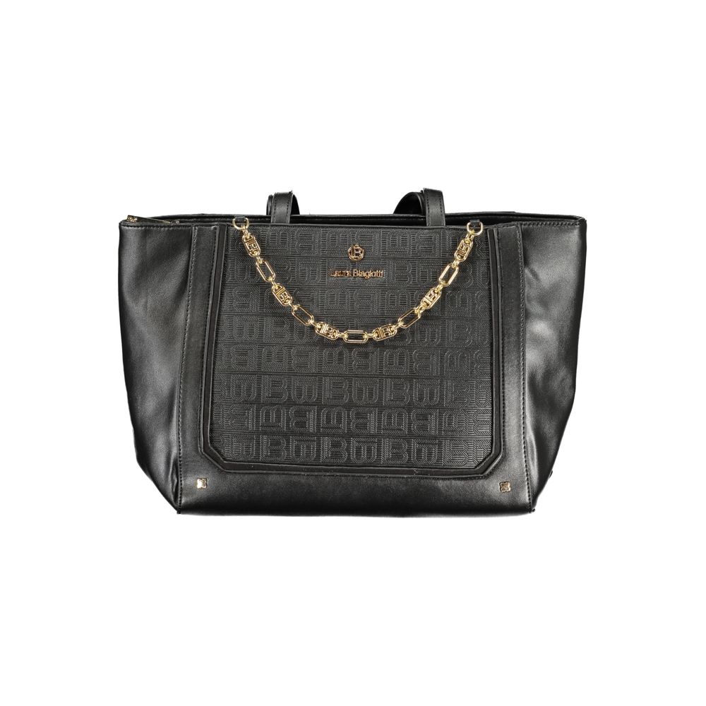 Laura Biagiotti Black PVC Women Handbag | Regal Royce