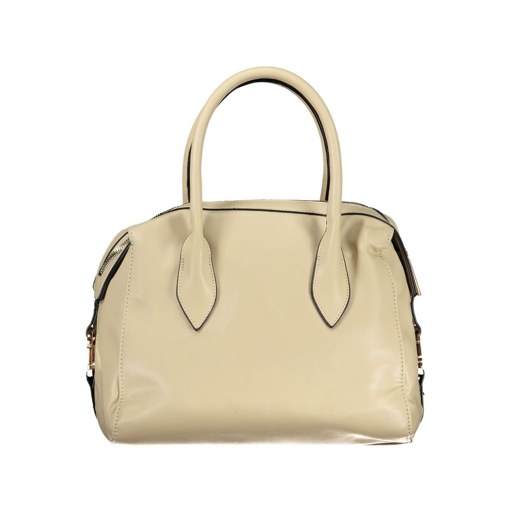 Laura Biagiotti Beige PVC Women Handbag | Regal Royce