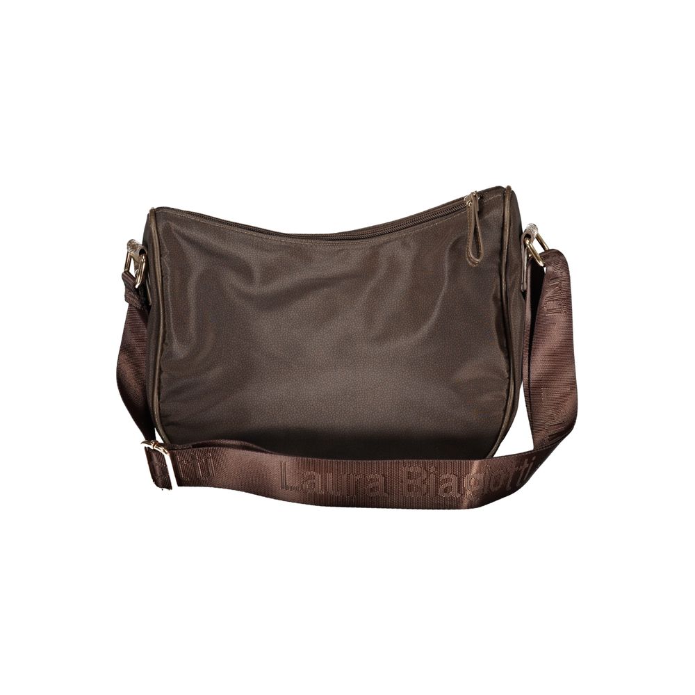 Laura Biagiotti Marrone Polyester Women Handbag | Regal Royce
