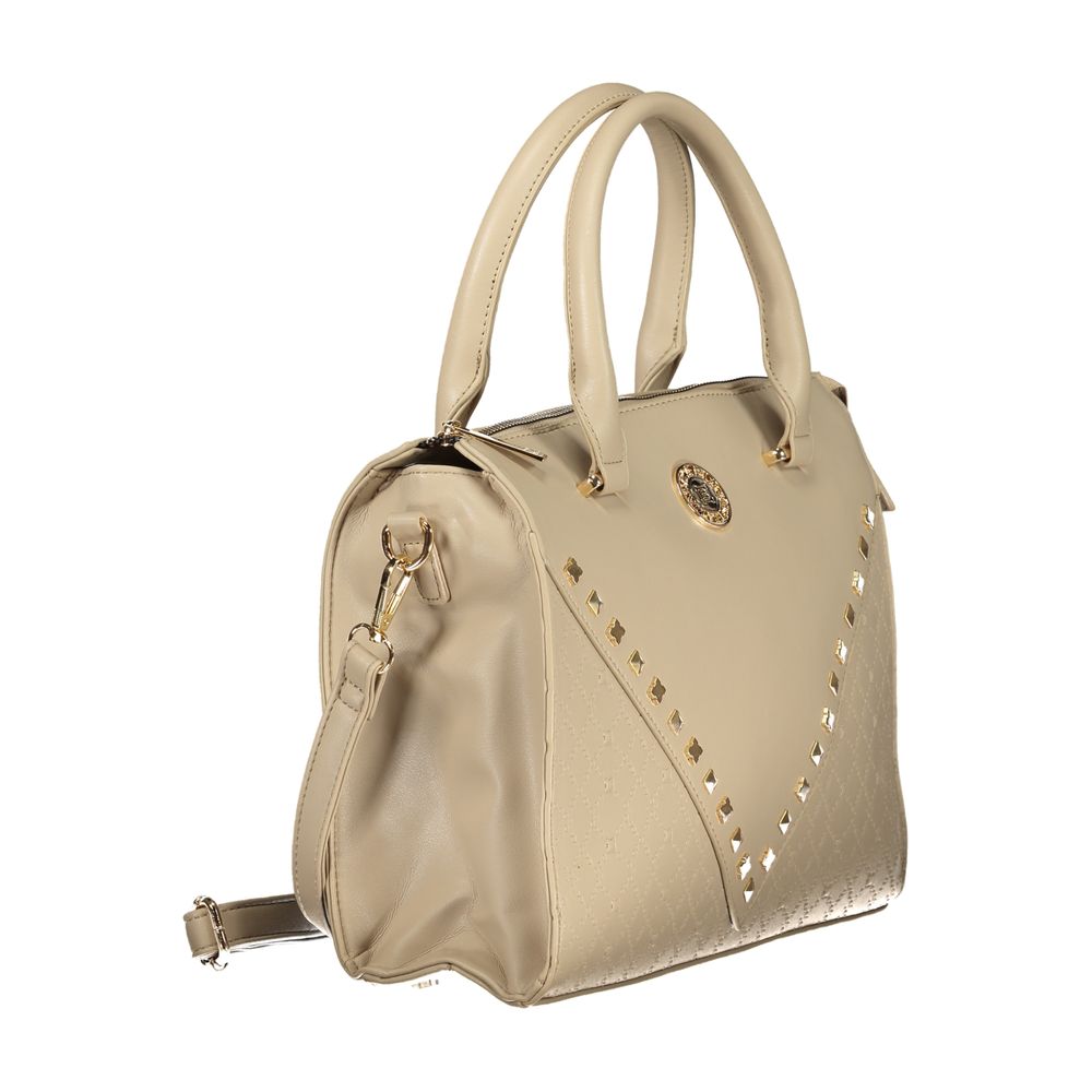 Laura Biagiotti Beige PVC Women Handbag | Regal Royce
