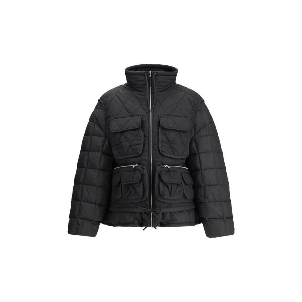 IENKI IENKI Black Nylon Jackets And Coat | Regal Royce