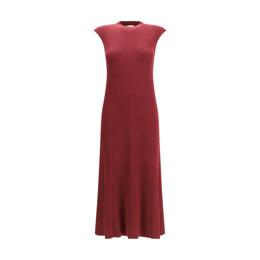 SA SU PHI Bordeaux Cashmere Casual Dress | Regal Royce