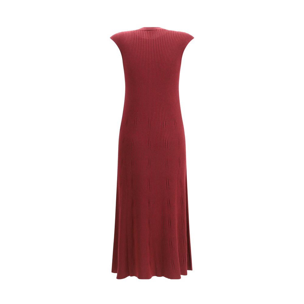 SA SU PHI Bordeaux Cashmere Casual Dress | Regal Royce