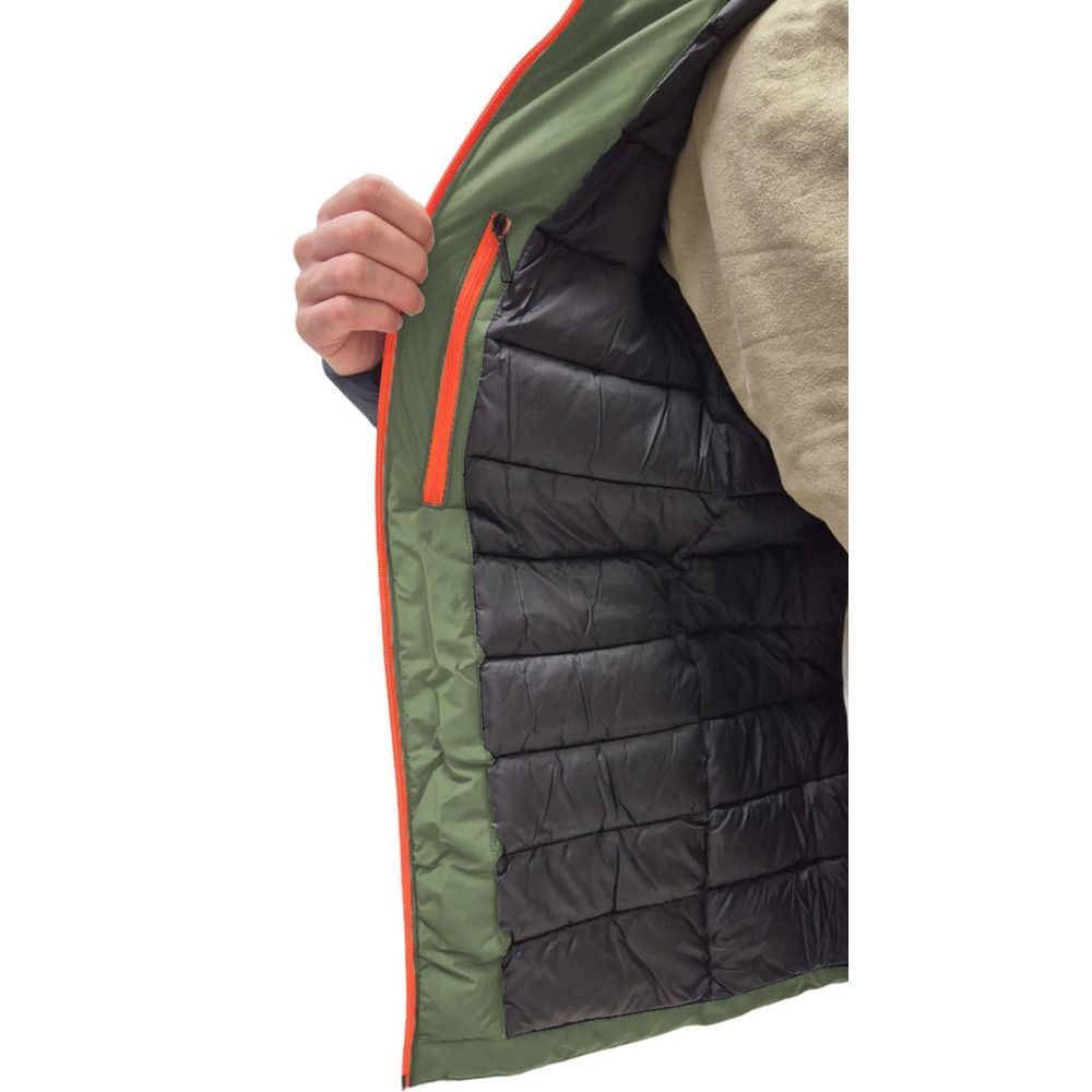 Suns Green Polyester Jackets & Coat