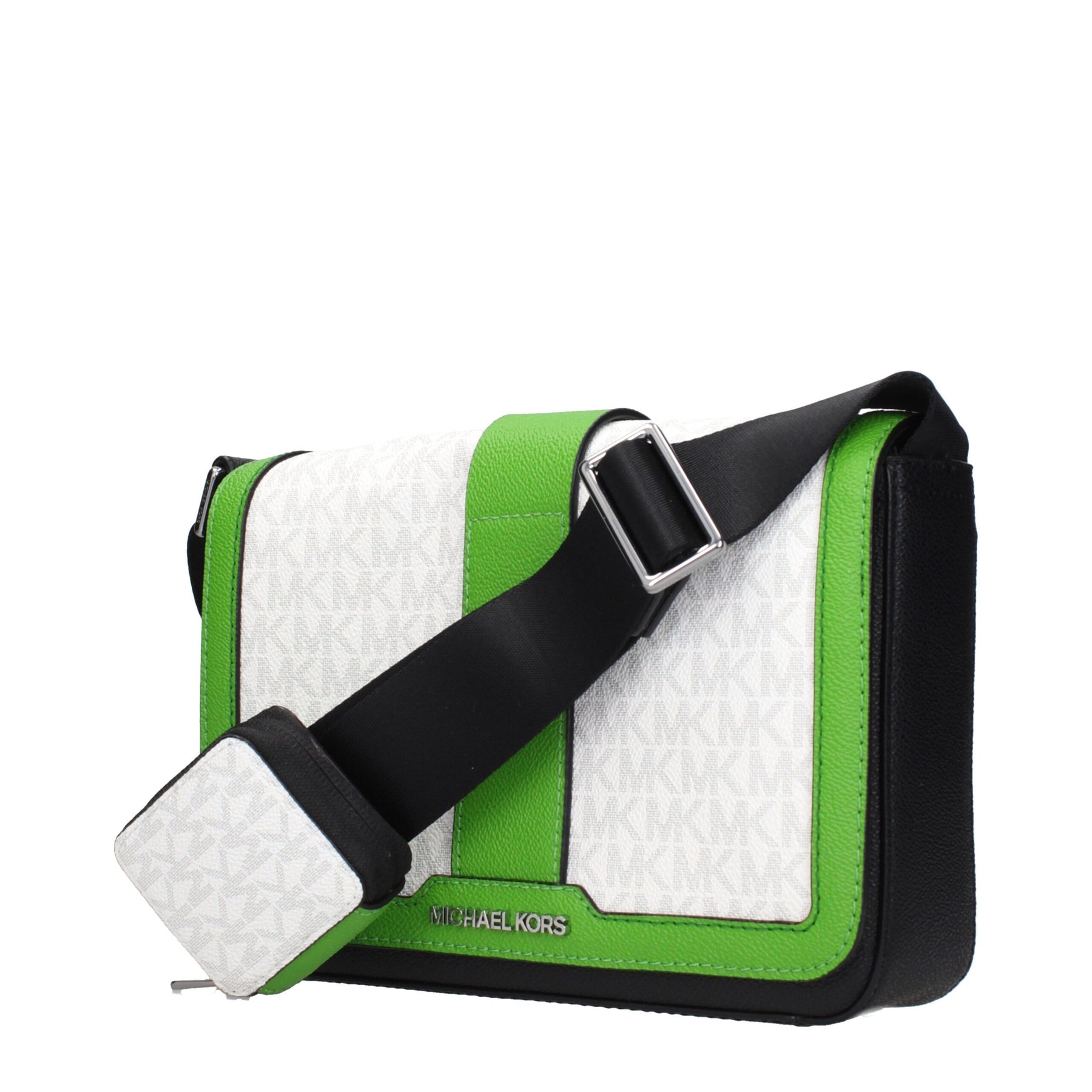 Michael Kors White Fabric Crossbody Bag | Regal Royce