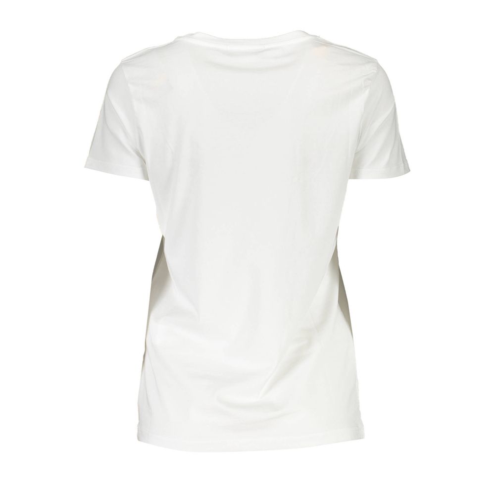 Scervino Street White Cotton Women T-Shirt | Regal Royce
