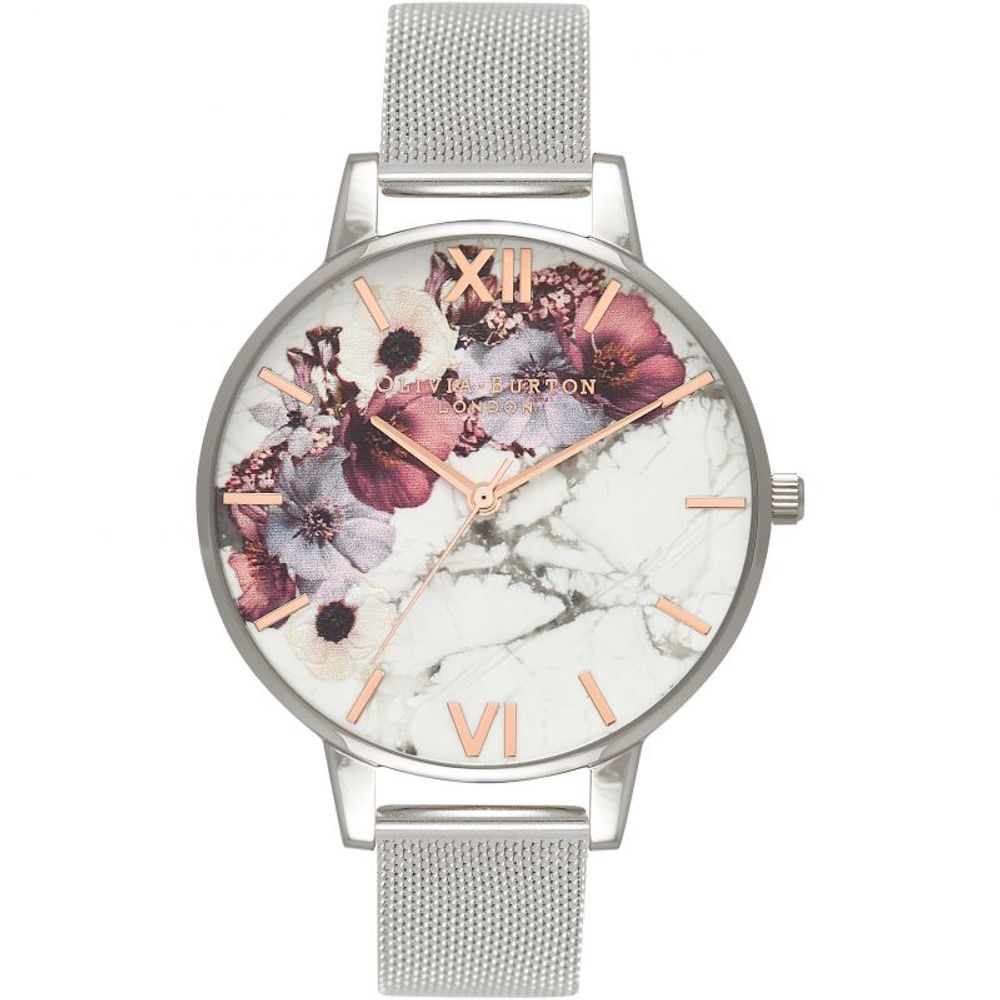 Olivia Burton Silver Stainless Steel Dress Watch | Regal Royce