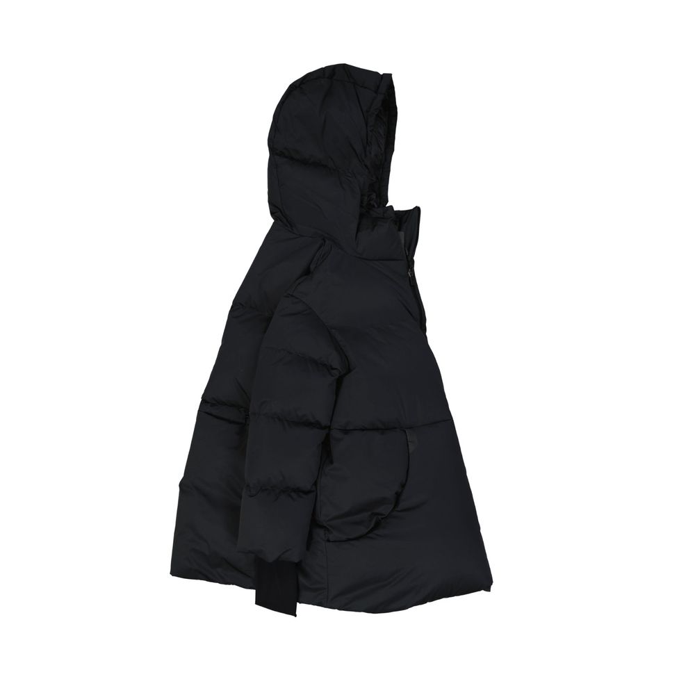 Herno Black Polyamide Full-Length Jacket