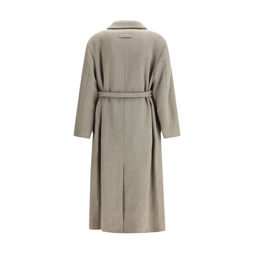 Fear Of God Brown Wool Coat