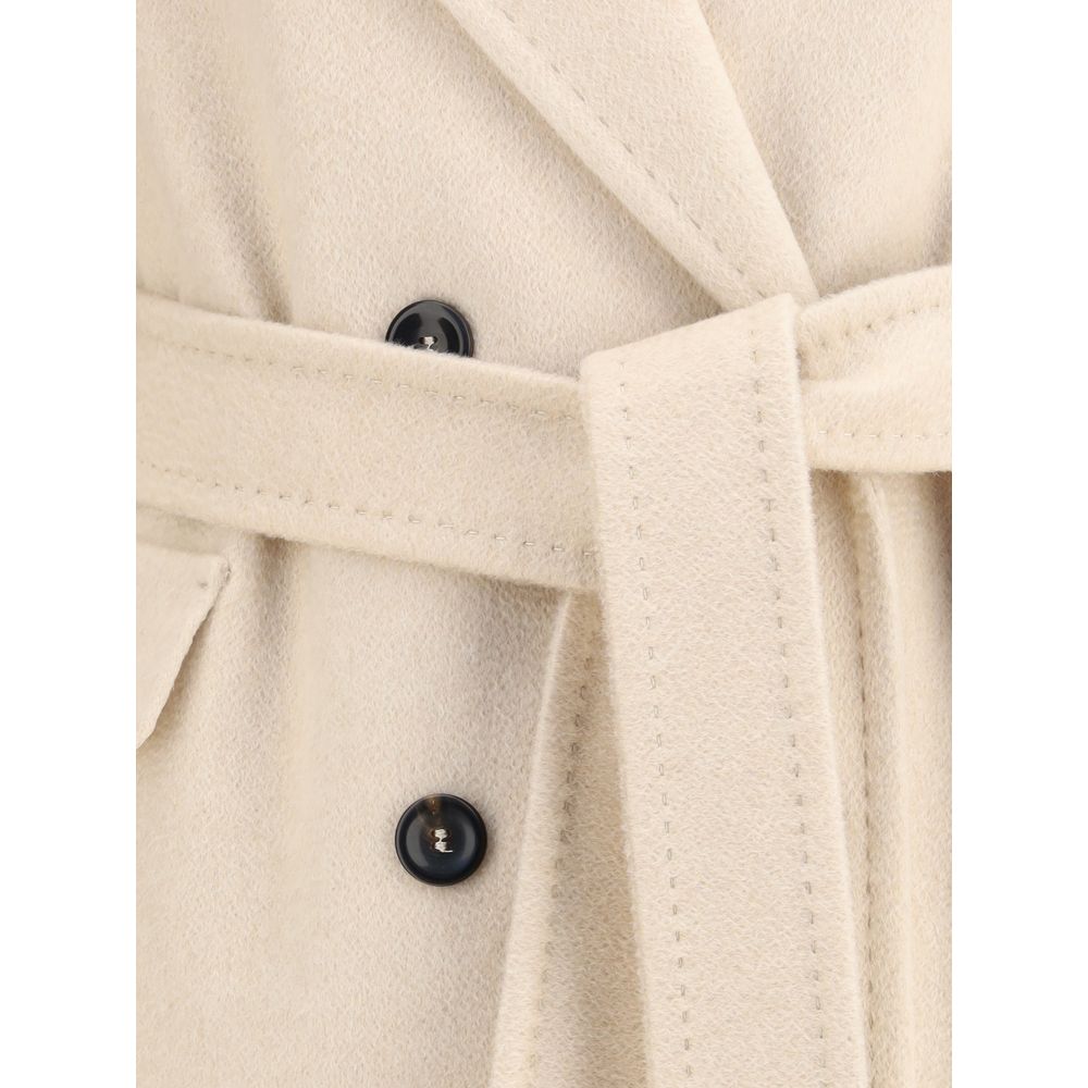 Max Mara Beige Cashmere Coat | Regal Royce