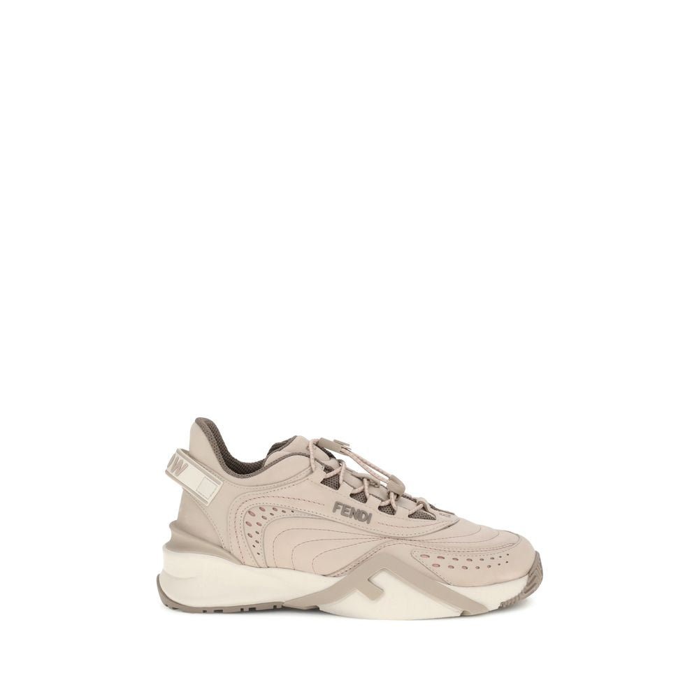 Fendi Cream Rubber Athletic Sneakers | Regal Royce