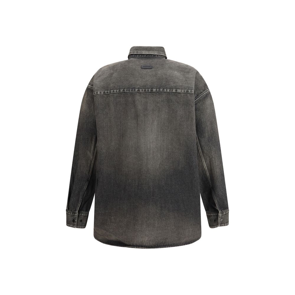 Fear Of God Black Denim Shirt | Regal Royce