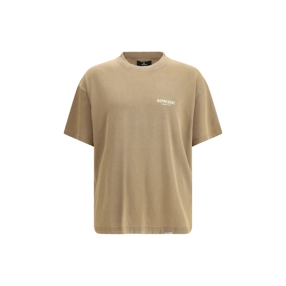 Represent Brown Cotton T-Shirt | Regal Royce