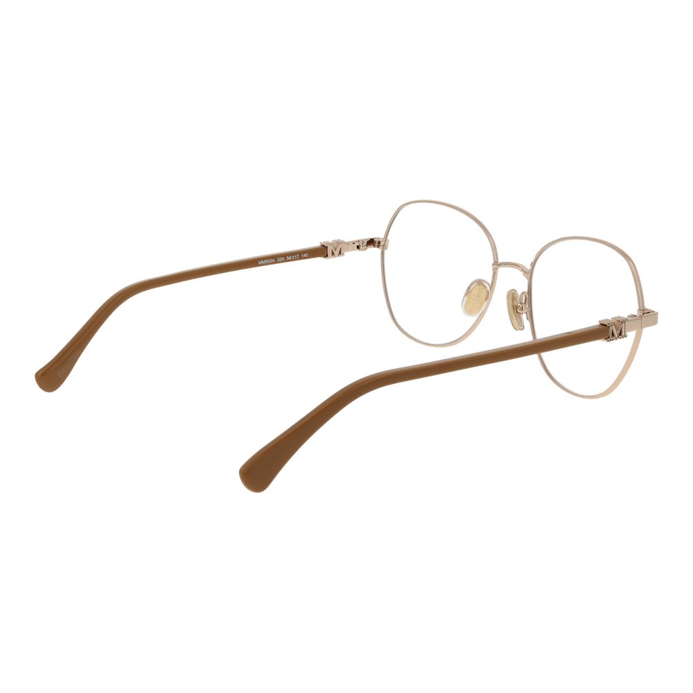Max Mara Gold Metal Glasses (Frames) | Regal Royce