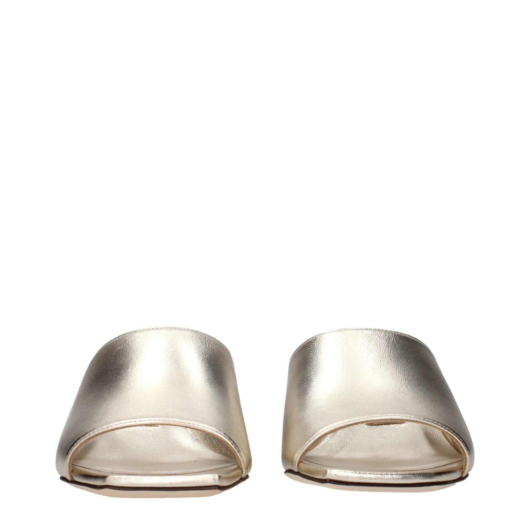 Jimmy Choo Gold Leather Platform Sandals | Regal Royce