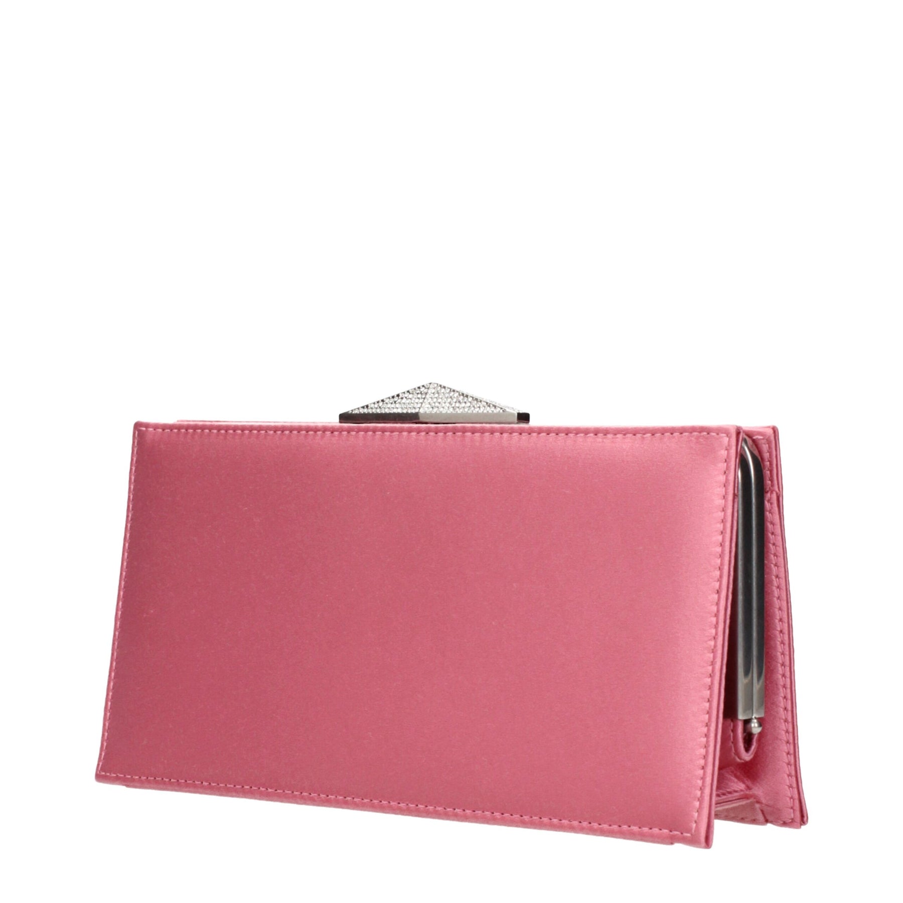 Jimmy Choo Pink Satin Clutch Bag | Regal Royce