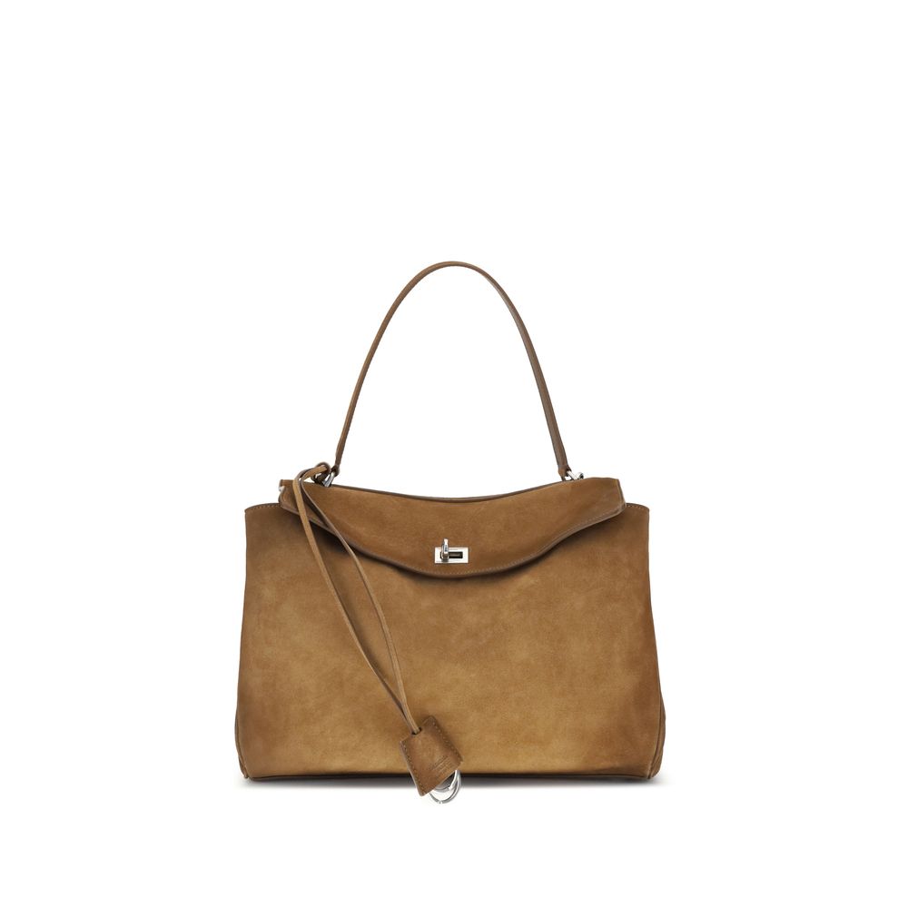 Balenciaga Brown Calf Leather Bos Taurus Shoulder Bag | Regal Royce