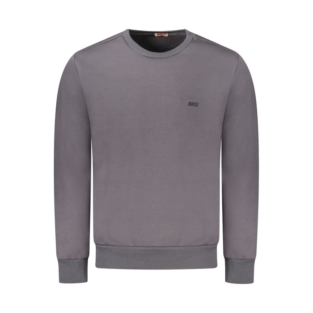 Rifle Gray Cotton Sweatshirt