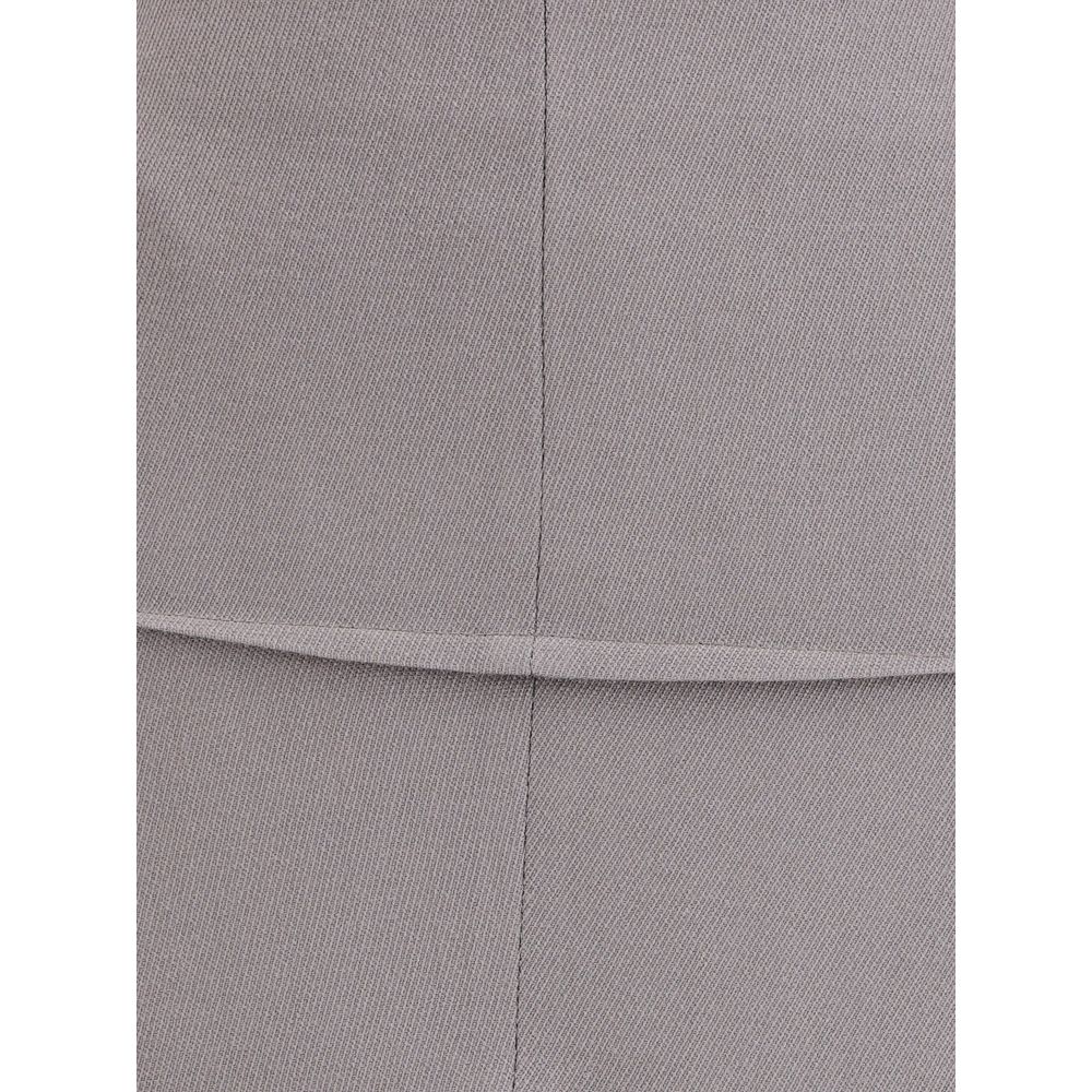 Rick Owens Bicolor Wool Skirt | Regal Royce