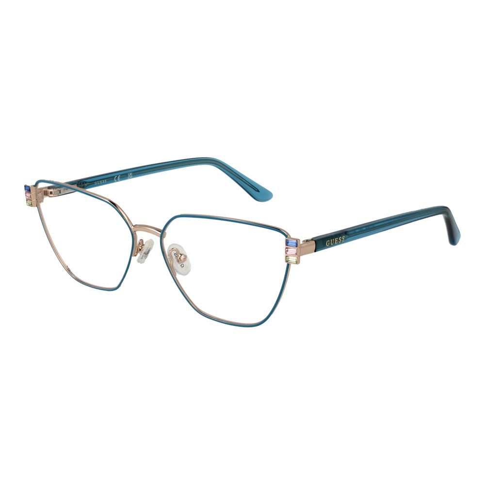 Guess Blue Metal Glasses (Frames) | Regal Royce