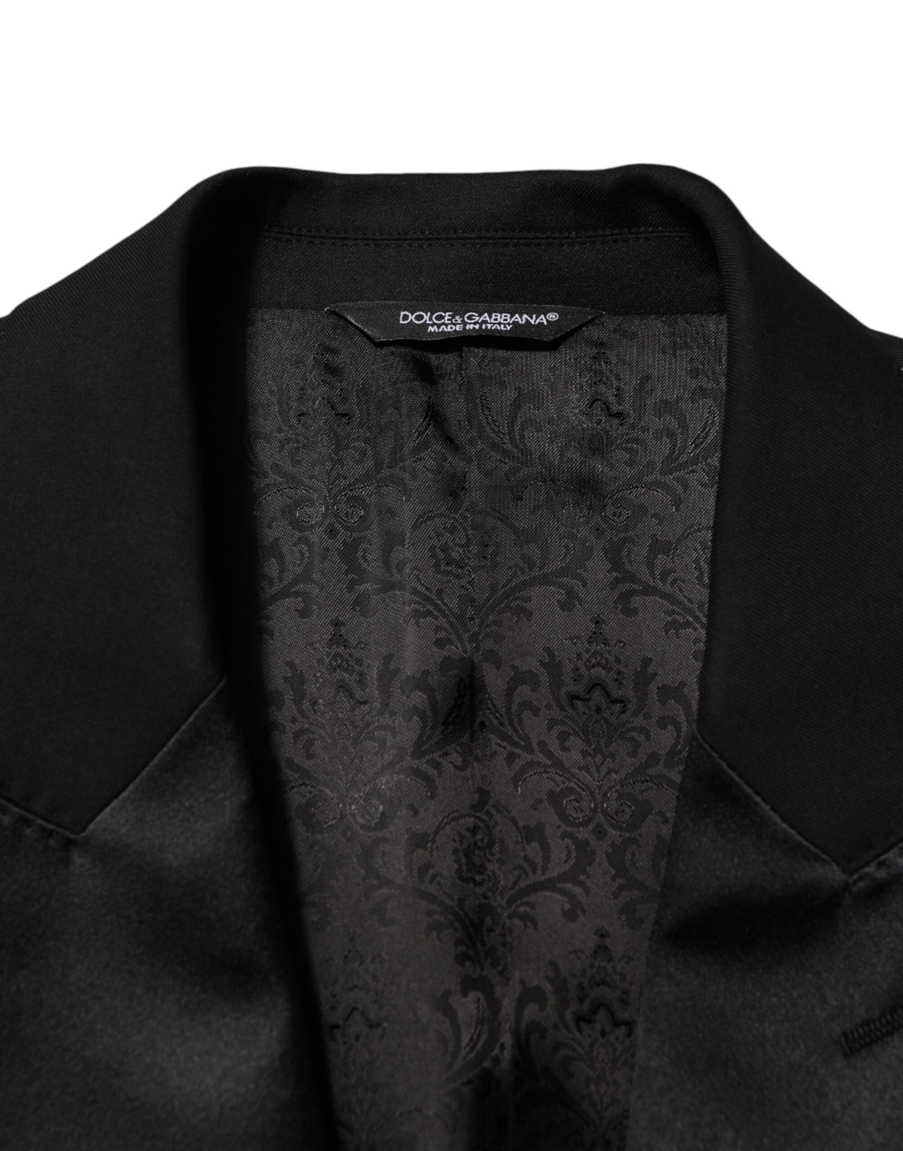 Dolce & Gabbana Black 2 Buttons Jacket Formal 2 Piece Suit | Regal Royce
