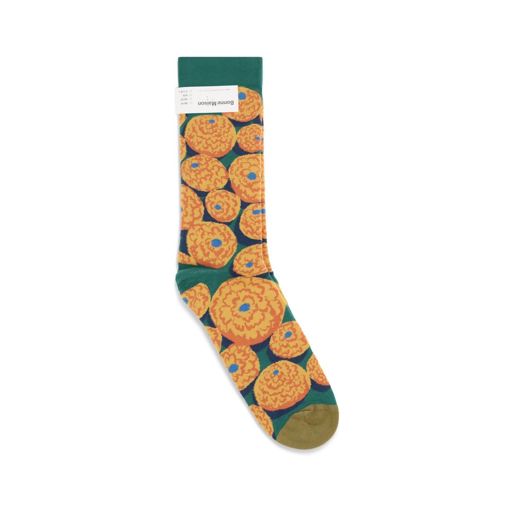 Bonne Maison Multicolor Cotton Socks | Regal Royce